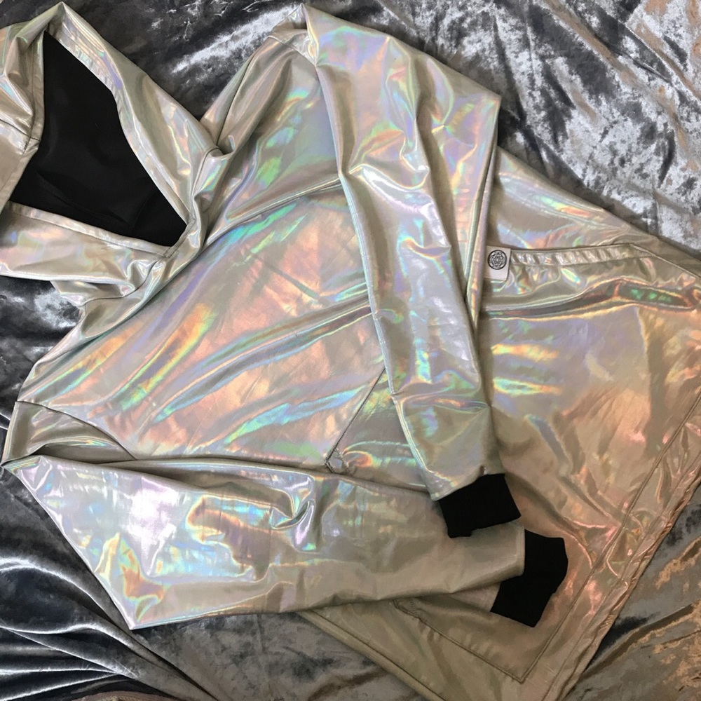 Hologram hoodie size large